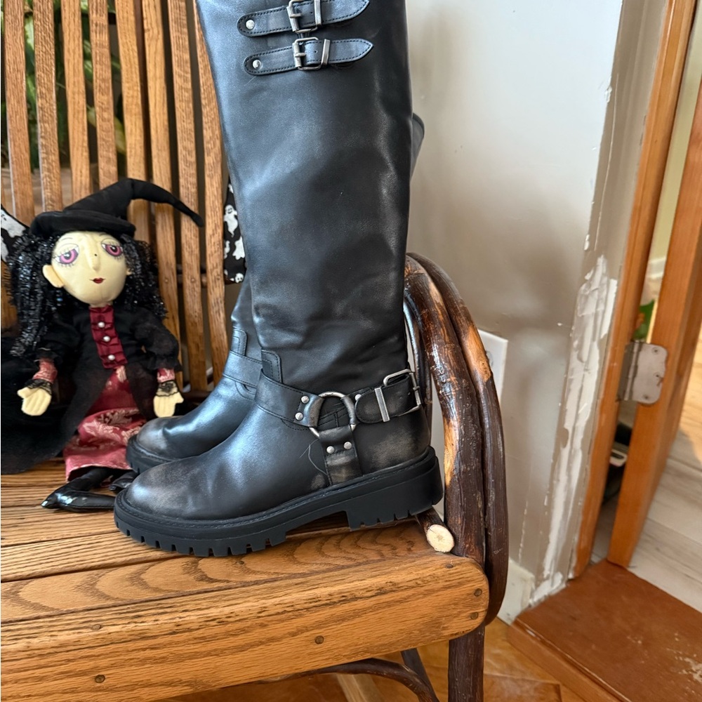 MIA Black Combat & Moto Boots